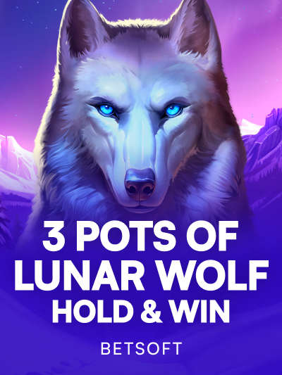 Game card image for 3 Pots of Lunar Wolf – Hold & Win